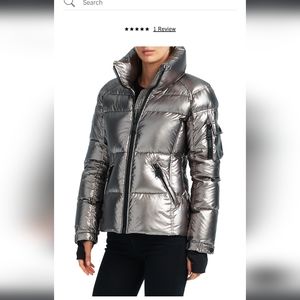 SAM. Freestyle Down Puffer Jacket in Gunmetal color